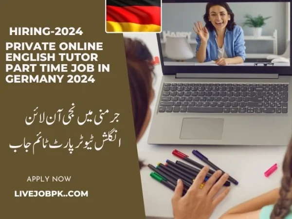 Private English Tutor job in Germany 2024 livejobpk.com