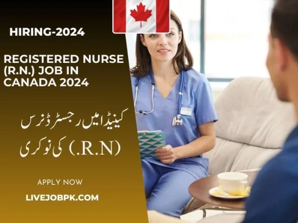 Registered Nurse (R.N.) Job In Canada 2024