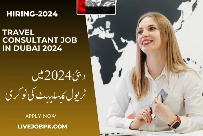 Travel consultant job in Dubai 2024