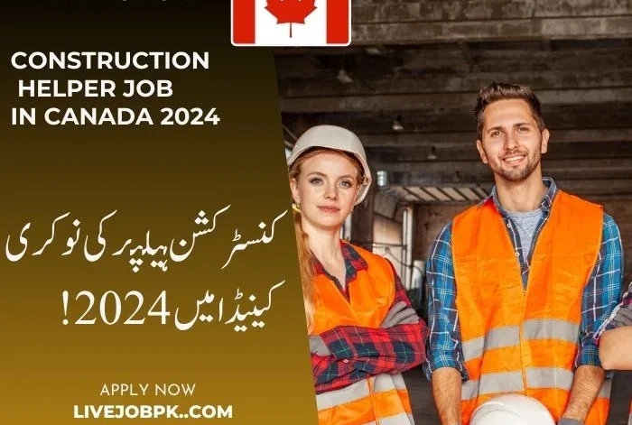 Construction helper Job In Canada 2024