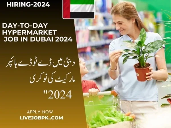 Day-to-Day Hypermarket Job In Dubai 2024